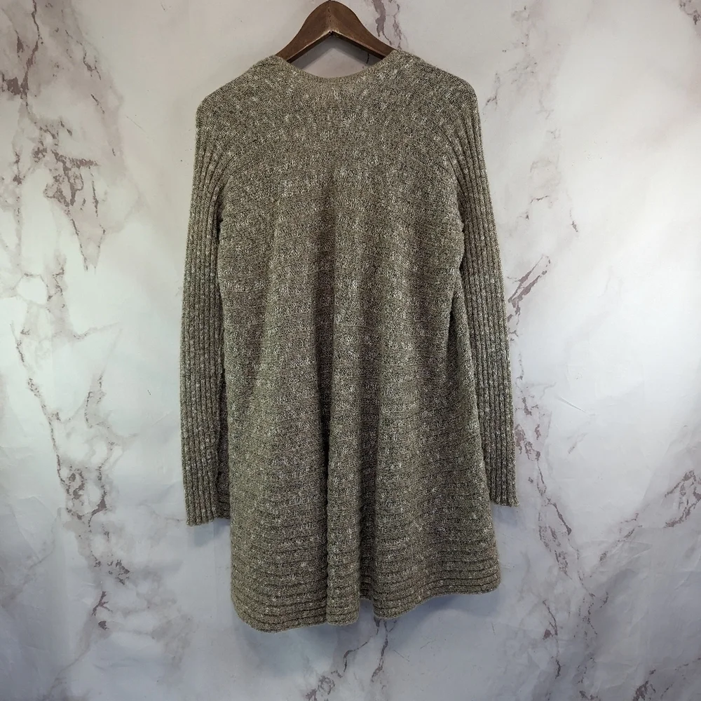 Free People Sweater Women Small Cardigan Waterfall Longline Tunic Duster Wool - Picture 5 of 12